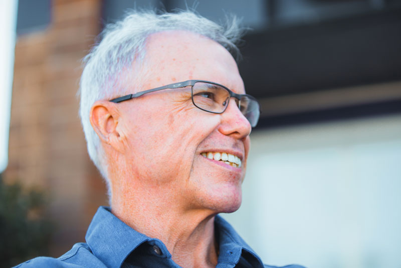 joe with relief from tooth pain